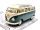 Volkswagen VW Samba (1962) - zöld -  Kinsmart - 1:24