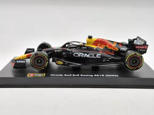 Red Bull F1 RB18 Team Oracle #1 (2022) - Max Verstappen - PILÓTÁVAL -  Bburago - 1:43