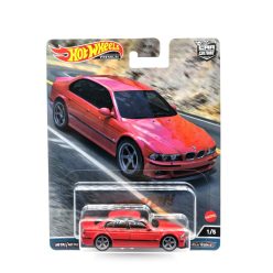 BMW E39 M5 (2001) - piros -  Hotwheels - 1:64