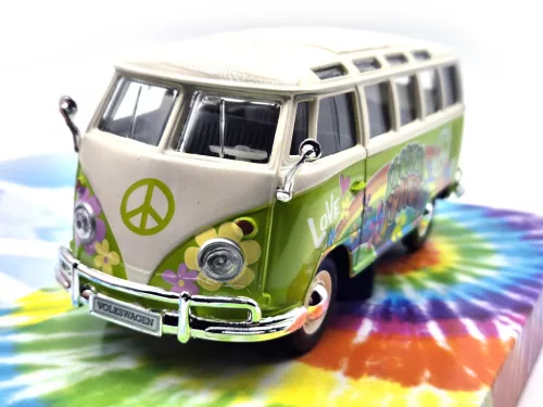 Volkswagen VW T1 Hippie Line Samba -  Maisto - 1:24