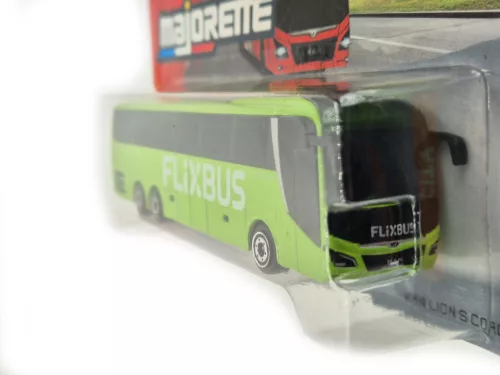 MAN Flixbus (2018) - City Lion's Coach L autóbusz -  Majorette - 1:64