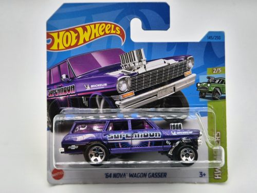 HW Gassers - 2/5 - '64 Nova - Wagon Gasser -  Hotwheels - 1:64
