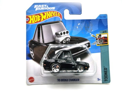 HW Tooned - 2/5 - '70 Dodge Charger -  Hotwheels - 1:64