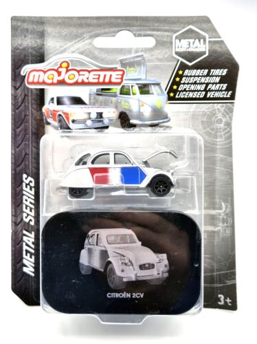 Citroen 2CV - dobozzal -  Majorette metal series - 1:64