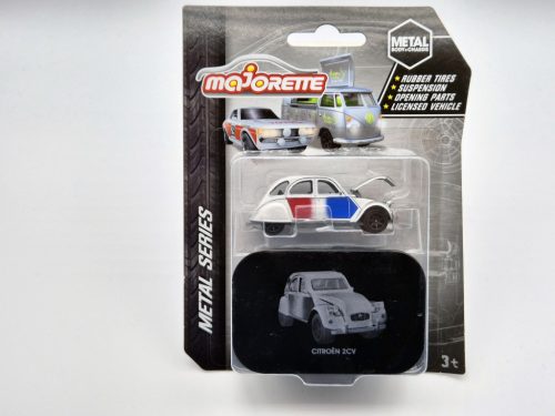 Citroen 2CV - dobozzal -  Majorette metal series - 1:64