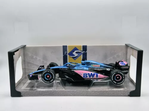 Renault A523 Team BWT Alpine F1 #10 #31 (2023) - Esteban Ocon / Pierre Gasly - kék -  Solido - 1:18