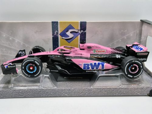 Renault A523 Team BWT Alpine F1 #10 #31 (2023) - Esteban Ocon / Pierre Gasly  - rózsaszín -  Solido - 1:18