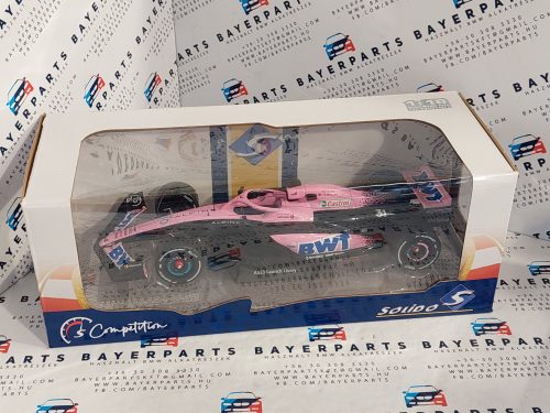 Renault A523 Team BWT Alpine F1 #10 #31 (2023) - Esteban Ocon / Pierre Gasly  - rózsaszín -  Solido - 1:18