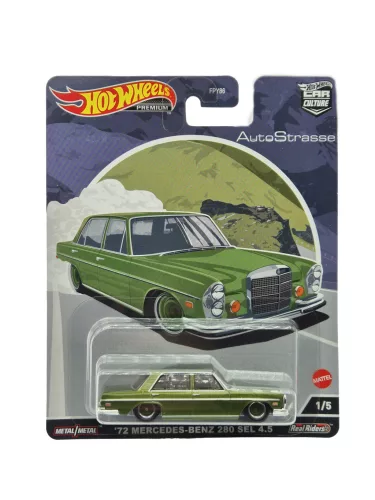 Hot Wheels Premium - Mercedes Benz 280 SEL 4.5 (1972) -  Hotwheels - 1:64