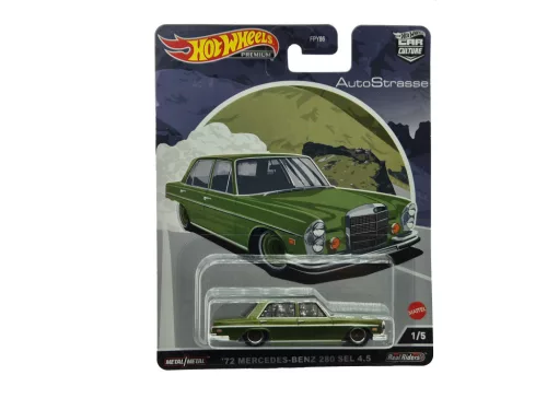 Hot Wheels Premium - Mercedes Benz 280 SEL 4.5 (1972) -  Hotwheels - 1:64