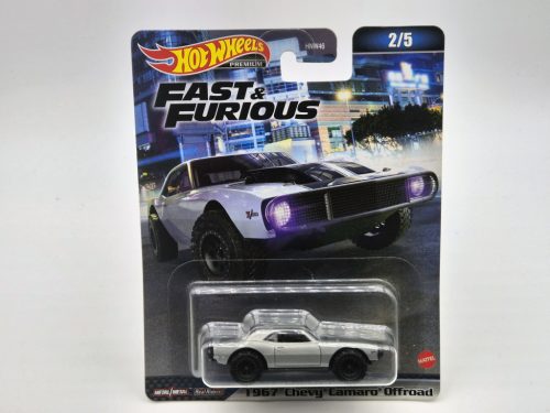 Hot Wheels Fast and Furious - Halálos iramban 2/5 - Chevrolet Camaro Offroad (1967) -  Hotwheels - 1:64