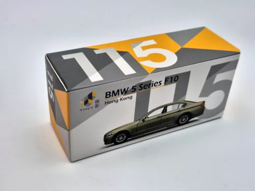 BMW F10 - arany -  Tiny Toys - 1:64