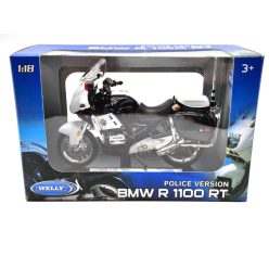   BMW R1100 RT rendőrmotor - police -  Welly - 1:18 1/18 modellautó modell motor