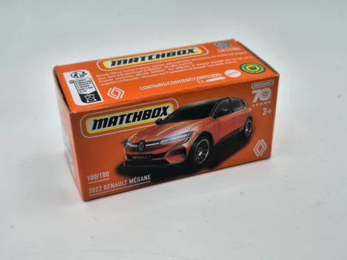 Renault Mégane Megane (2022) - 100/100 -  Matchbox - 1:64