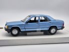 Mercedes Benz 190E (1984) - kék -  Bburago - 1:24