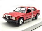 Mercedes Benz 190E (1984) - piros -  Bburago - 1:24