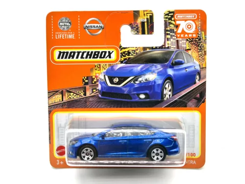 Nissan Sentra (2016) - 70/100 - bliszteres -  Matchbox - 1:64