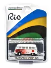 Volkswagen VW Samba Bus - Rio Olympics (2016) -  Greenlight - 1:64