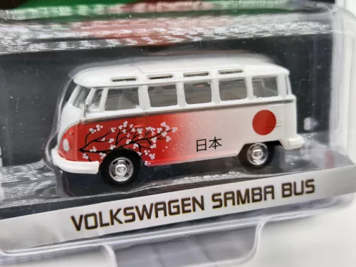 Volkswagen VW Samba Bus - Rio Olympics (2016) -  Greenlight - 1:64