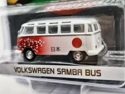 Volkswagen VW Samba Bus - Rio Olympics (2016) -  Greenlight - 1:64