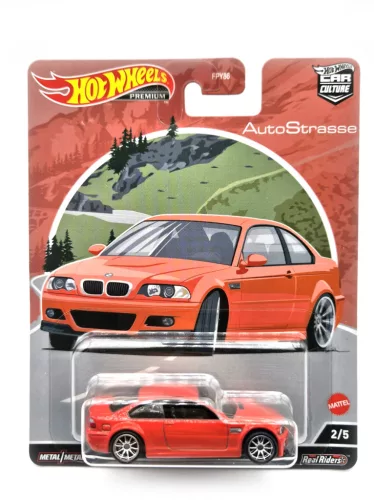 Hot Wheels Premium - BMW E46 M3 - AutoStrasse -  Hotwheels - 1:64