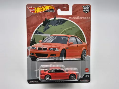 Hot Wheels Premium - BMW E46 M3 - AutoStrasse -  Hotwheels - 1:64