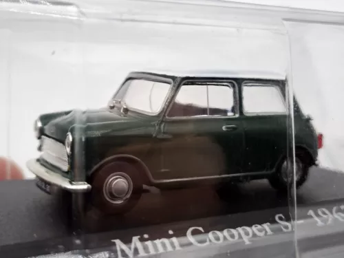 Mini Cooper S (1967) - sötétzöld -  Edicola - 1:43