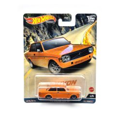   Hot Wheels Premium - Volvo 142 GL  - narancs -  Hotwheels - 1:64