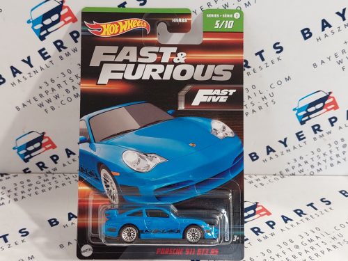 Hot Wheels Fast and Furious - Halálos iramban - Porsche 911 GT3 Cup RS -  Hotwheels - 1:64