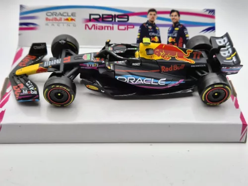 Red Bull RB19 Team Oracle F1 #11 (2023) - Miami GP - Sergio Perez -  Bburago - 1:43