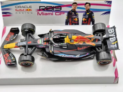 Red Bull RB19 Team Oracle F1 #1 (2023) - Miami GP - Max Verstappen -  Bburago - 1:43