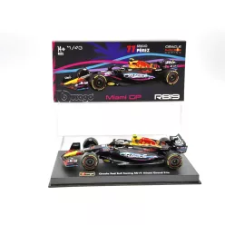   Red Bull RB19 Team Oracle F1 #11 (2023) - Miami GP - Sergio Perez - PILÓTÁVAL -  Bburago - 1:43