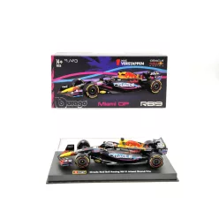   Red Bull RB19 Team Oracle F1 #1 (2023) - Miami GP - Max Verstappen - PILÓTÁVAL -  Bburago - 1:43