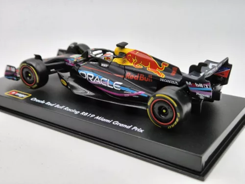 Red Bull RB19 Team Oracle F1 #1 (2023) - Miami GP - Max Verstappen - PILÓTÁVAL -  Bburago - 1:43