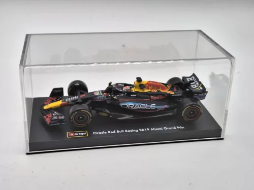 Red Bull RB19 Team Oracle F1 #1 (2023) - Miami GP - Max Verstappen - PILÓTÁVAL -  Bburago - 1:43