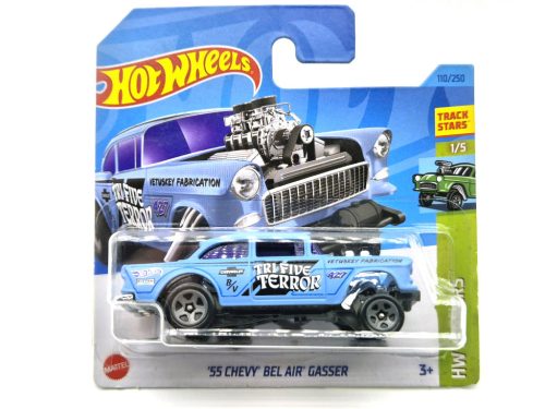 HW Gassers - 1/5 - Chevrolet Chevy Bel Air Gasser (1955) -  Hotwheels - 1:64