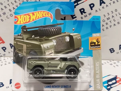 HW Baja Blazers - 10/10 - Land Rover Series II -  Hotwheels - 1:64
