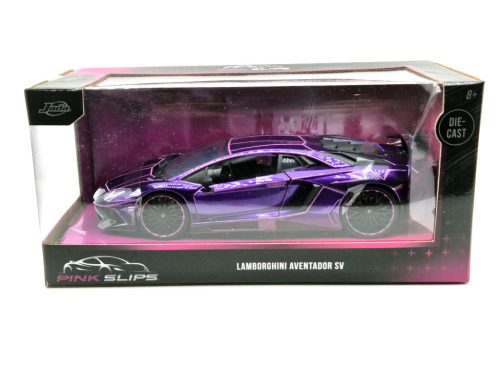 Lamborghini Aventador SV - lila -  Jada - 1:24