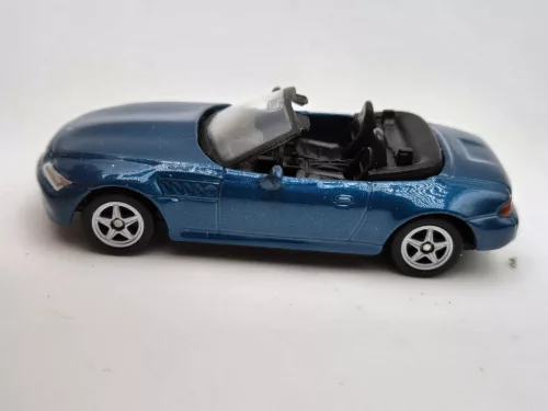 BMW Z3 - kék -  Welly - 1:64