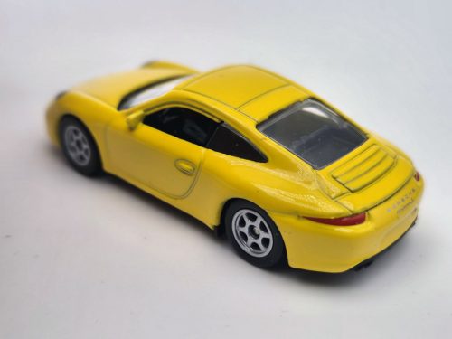 Porsche Carrera 4S 911 - sárga -  Welly - 1:64