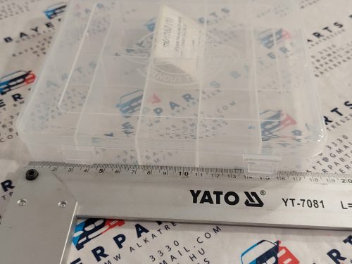 Hot Wheels modellautó tartó vitrin tároló tartó doboz (átlátszó) -  Hotwheels - 1:64