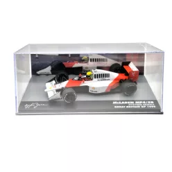   McLaren MP4/5B F1 #27 (1990) - British GP - Ayrton Senna - PILÓTÁVAL -  Edicola - 1:43