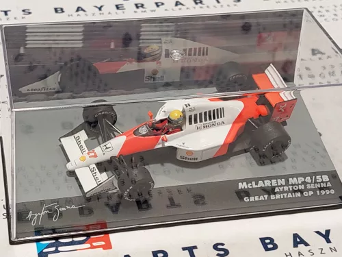 McLaren MP4/5B F1 #27 (1990) - British GP - Ayrton Senna - PILÓTÁVAL -  Edicola - 1:43