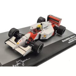   McLaren MP4/7 F1 #1 (1992) - Germany GP - Ayrton Senna - PILÓTÁVAL -  Edicola - 1:43