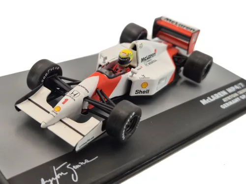 McLaren MP4/7 F1 #1 (1992) - Germany GP - Ayrton Senna - PILÓTÁVAL -  Edicola - 1:43