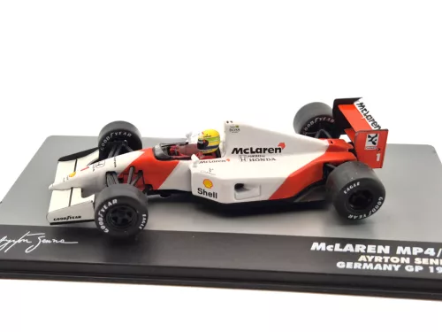 McLaren MP4/7 F1 #1 (1992) - Germany GP - Ayrton Senna - PILÓTÁVAL -  Edicola - 1:43