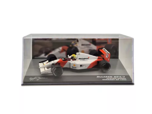 McLaren MP4/7 F1 #1 (1992) - Germany GP - Ayrton Senna - PILÓTÁVAL -  Edicola - 1:43