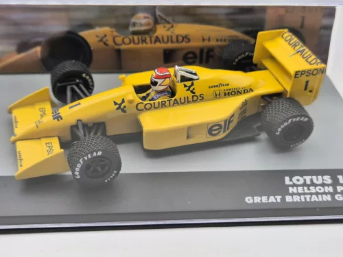 Lotus 100T Team Camel Honda #1 (1988) - British GP - Nelson Piquet - PILÓTÁVAL -  Edicola - 1:43