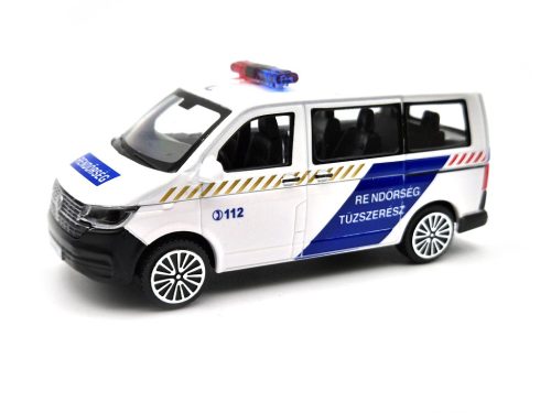 Volkswagen VW T6 rendőrség - tűzszerész -  Bburago - 1:43