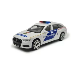 Audi A6 Avant rendőrautó -  Bburago - 1:43